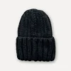 Ribb Capotto Beanie, Black