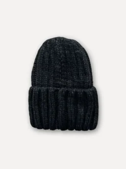 Ribb Capotto Beanie, Black