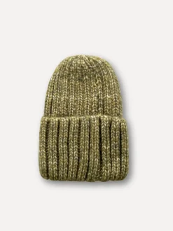 Ribb Capotto Beanie, Moss Green