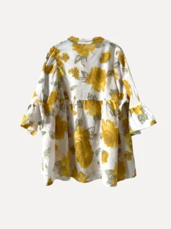 Rosyposy Love Blouse, White/Sunflower