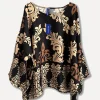 Secret Elegance Blouse, Black
