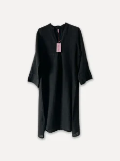 7023 Short Dress, Black