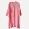 7023 Short Dress, Bubbelrosa