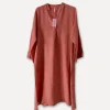 7023 Short Dress, Tomato