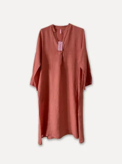 7023 Short Dress, Tomato