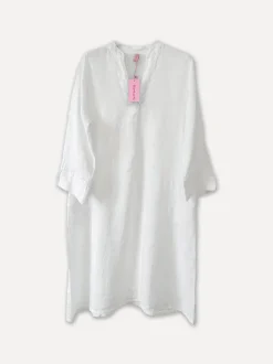 7023 Short Dress, White