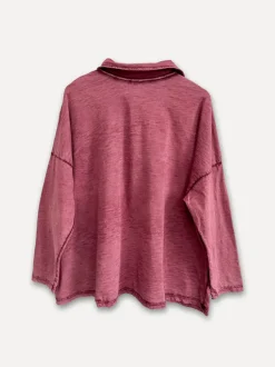 Weekend Vintage Shirt, Raspberry