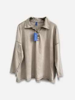 Weekend Vintage Shirt, Taupe