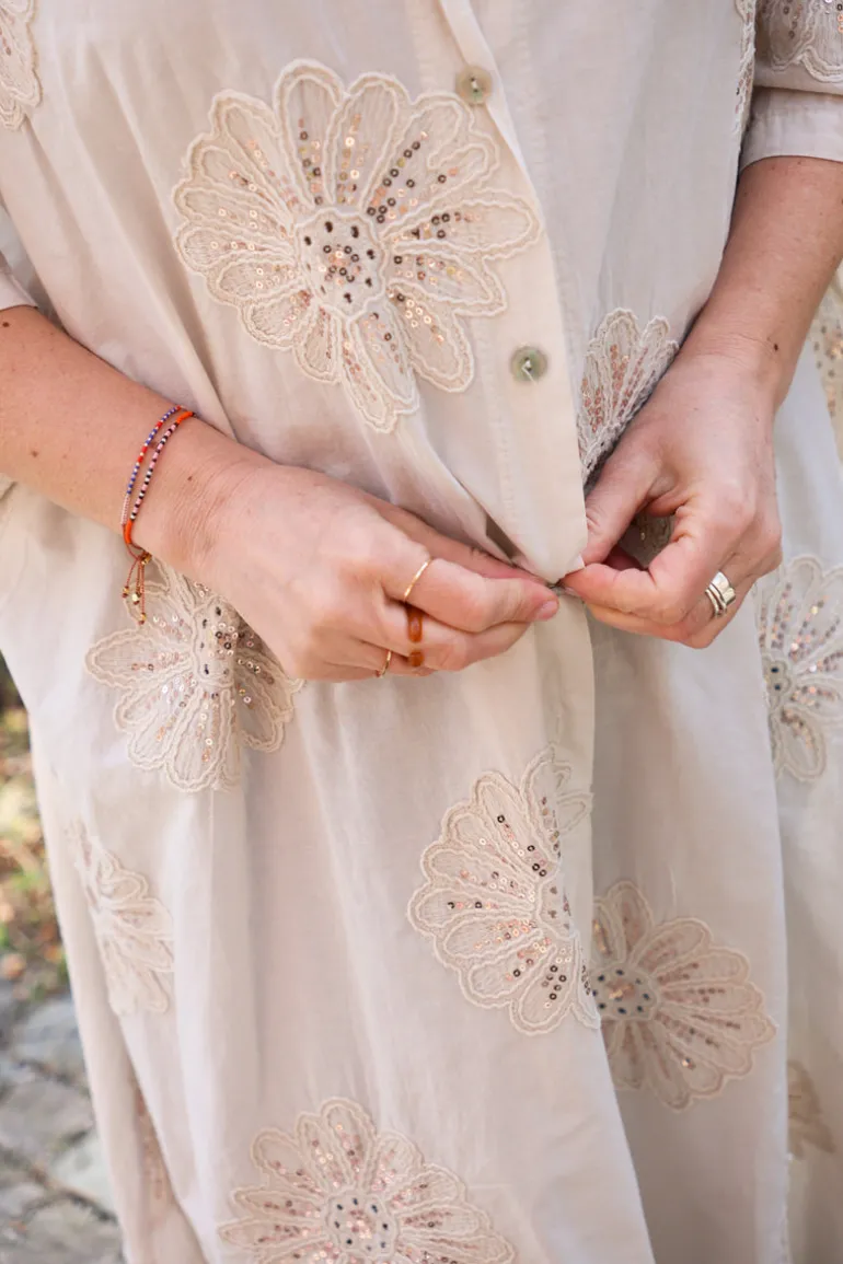 Wendy Dress, Beige