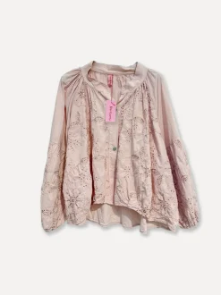 Wow Blouse, Dusty Pink