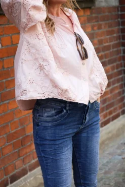Wow Blouse, Dusty Pink