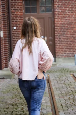 Wow Blouse, Dusty Pink